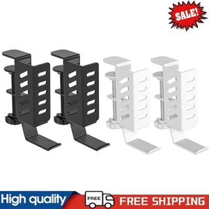 Side Desk Laptop Mount No Drill Metal for Office Home Laptops/Tablets/Headphone - Afbeelding 1 van 13