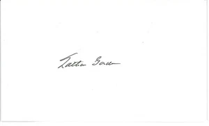 Nathan Gordon Signed Index Card WWII Medal of Honor Recipient O&E - Picture 1 of 1