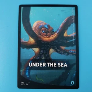 2020 MTG Jumpstart Theme Card #040 Under the Sea non-foil, Light-Play - Picture 1 of 2