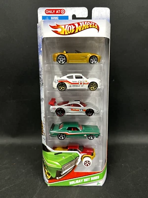 Mattel Hot Wheels Holiday Hot Rods (2011) 5 Car Pack (Target Exclusive) [Sealed] - Image 1 of 4