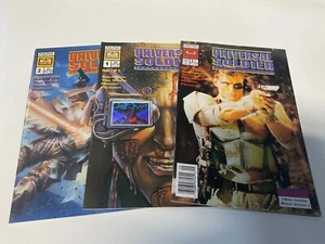 UNIVERSAL SOLDIER #1-2 & #1 DOLF LUNDREN PHOTO COVER (NOW/1123191) FULL SET OF 3 - Picture 1 of 1