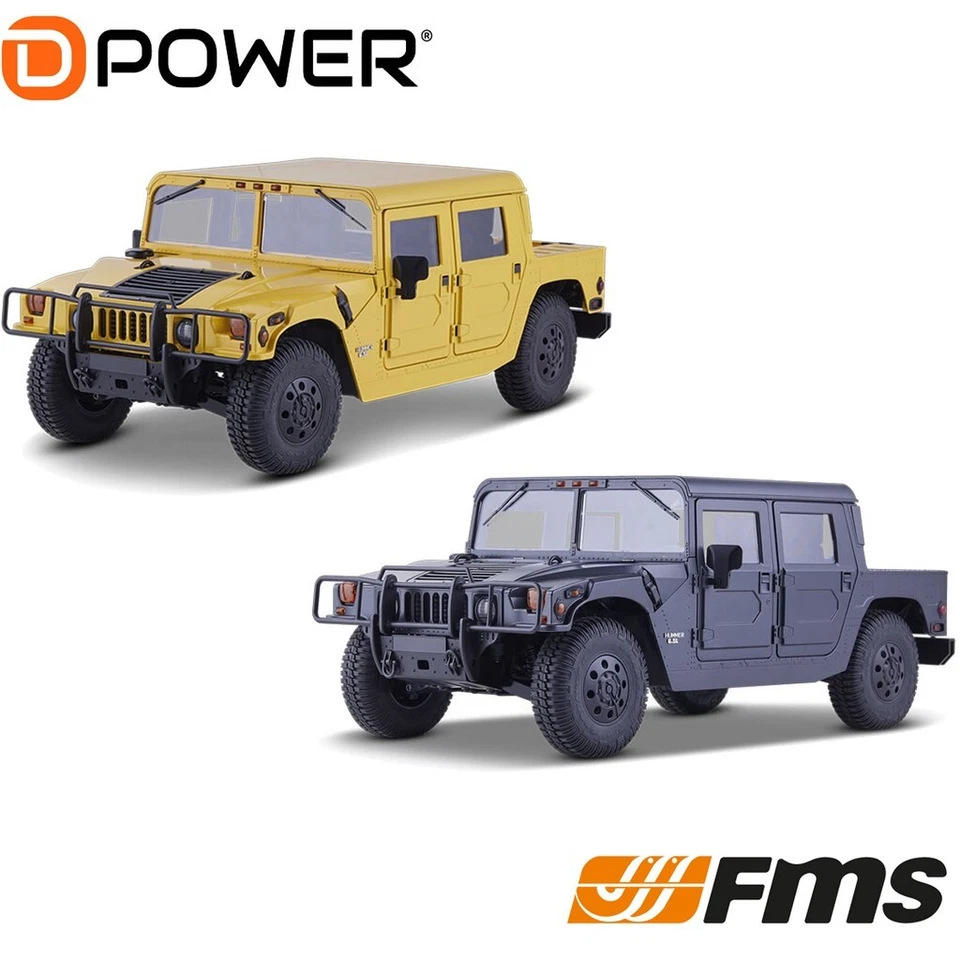 ROC Hobby FMS Hummer H1 Alpha 1:12RTR 2,4GHz - Bild 1 von 1