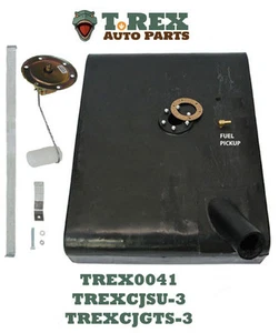 Jeep CJ5/CJ6 1955-1972 ""Under the Drivers"" asiento tanque de gasolina, correas y unidad de envío - Imagen 1 de 1