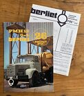 Brochure BERLIET Camion PMH 12 6x4 Trucks - Prospectus French RARE 1969 Prospekt