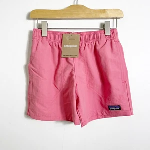 Patagonia Baggies Swim Outdoor Shorts 5 Lined Afternoon Pink Youth Boys XS 5-6 - Picture 1 of 2