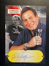 BOBBY GEORGE - LEGENDARY DARTS PLAYER - EXCELLENT SIGNED PROMO PHOTO