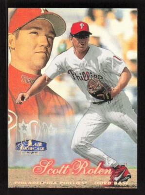 1998 Flair Showcase Row 2 #20 Scott Rolen Philadelphia Phillies - Image 1 of 2