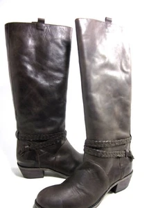 CHARLES DAVID WOMEN'S ROVER MID-CALF BOOT, BROWN LEATHER, US SIZE 10 MEDIUM - Picture 1 of 7