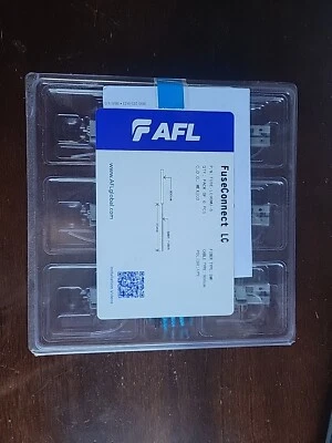 AFL FuseConnect LC UPC Fiber Optic Connector, 6-Pack FUSE-LC9SMU-6 / New - Image 1 of 2