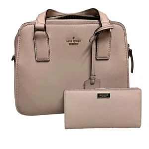 Preloved Kate Spade Blush Bag & Wallet Set - Picture 1 of 11