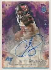 2014 Topps Inception Magenta #42R Charles Sims Autograph /50