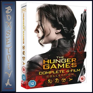 THE HUNGER GAMES COMPLETE COLLECTION -4 FILM COLLECTION *BRAND NEW DVD BOXSET*** - Picture 1 of 2