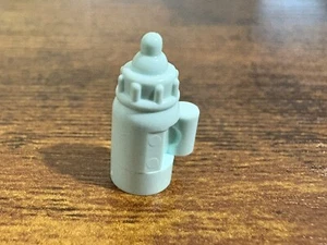 LEGO Parts - Light Aqua Blue Minifigure Utensil Baby Bottle - 18855 - QTY 1 - Picture 1 of 3