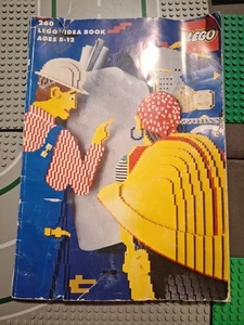 Vintage 1990 LEGO Idea 260 Softcover Manual Used Played With Condition  - Picture 1 of 6