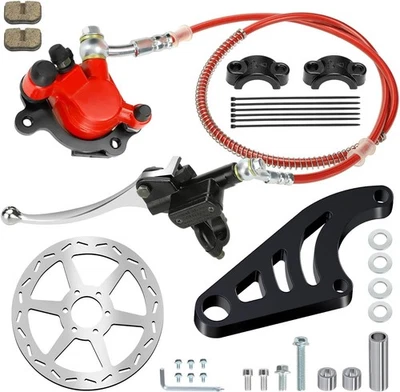 Mini Bike Hydraulic Disc Brake Master Cylinder Caliper Adapter Kit For CT100U - Image 1 of 4
