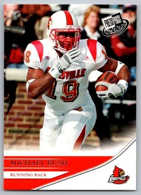 2007 Press Pass Michael Bush Louisville Cardinals #6 - Image 1 of 2