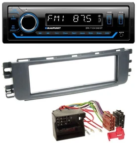 Blaupunkt Bluetooth USB DAB MP3 Autoradio für Smart ForFour (454, 2004-2006) - Bild 1 von 8