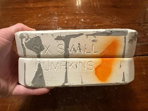 Doc Holliday Mold 1997 Six Small Pumpkins 802 Ceramic Slip Mold Herbst Halloween - Bild 1 von 15