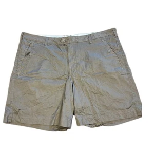 Pantalones cortos chinos Riders by Lee para mujer talla grande 22W caqui elásticos tiro medio algodón - Imagen 1 de 9
