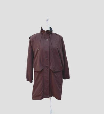Womens Winter Jacket Coat Utex Cyclone Brown Microfiber P/S - Image 1 of 4