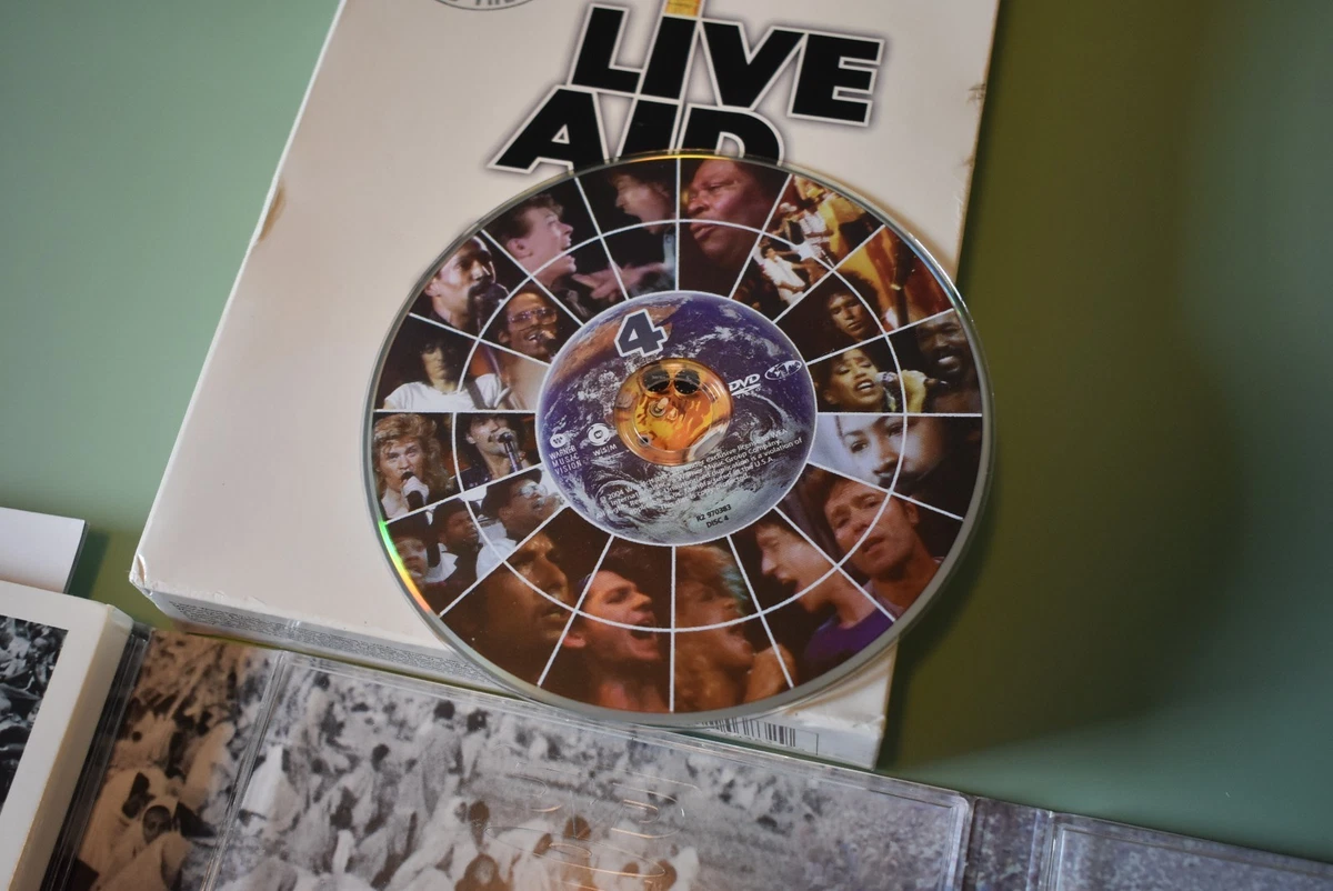 LIVE AID dvd4枚Box Live aid dvd hi-res stock photography and images - Alamy