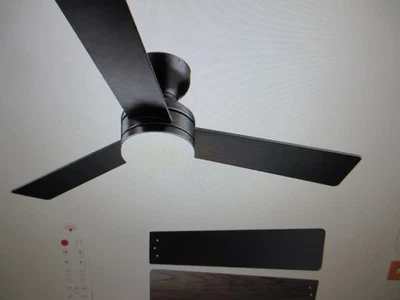 VIVOHOME 42 in. Smart Indoor Black Low Profile Standard Ceiling Fan with Remote - Image 1 of 4