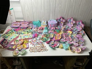 1989-'95 Bluebird POLLY POCKET lot - 49 SETS, 89 Figures - Some Disney - LOOK - Picture 1 of 24