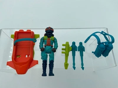 M.A.S.K 1987 Hondo MacLean SEA ATTACK figure set mask Kenner 4 - Image 1 of 4