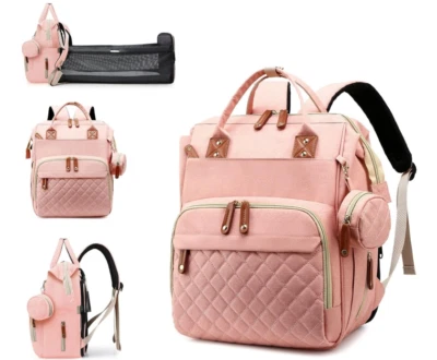 Multi Function Baby Diaper Bag Backpack with Changing Station Mommy Travel Bag - Image 1 of 4