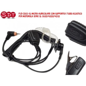 PJD-2003-SL MICRO-AURICOLARE TUBO ACUSTICO PER MOTOROLA SERIE SL-1600/4000/4010 - Zdjęcie 1 z 3