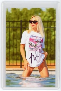 Natalie Decker Signed Photo - NASCAR Xfinity Series Race Car Driver Racing Auto - Picture 1 of 2