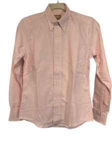 DRESS SHIRT -0 - BUTTON DOWN PINK STRIPED RETAIL $175.00 by GITMAN BROS - Picture 1 of 6