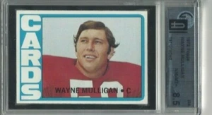 1972 Topps Football Karte #236 Wayne Mulligan, St. Louis Cardinals graded GAI 8.5 - Bild 1 von 1