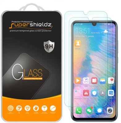 2X Supershieldz Tempered Glass Screen Protector Saver for Huawei Honor 10 Lite - Image 1 of 4