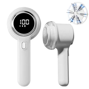 Fabric Shaver Rechargeable Defuzzer Lint Remover Rechargeable LED Display - Picture 1 of 14