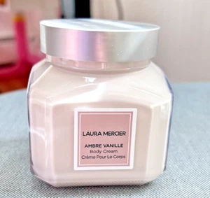 New Laura Mercier Ambre Vanille Perfumed Body Cream Full Size 200ml/6.7 oz - Picture 1 of 3