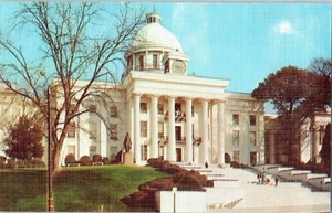 State Capitol Building Montgomery Alabama Postcard  - Picture 1 of 2