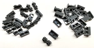20x LEGO® tipping hinge / hinge brick 1x2 dark gray / DBG 3937 / 3938 NEW