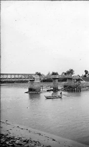 BEAUVOIS c. 1900 - Stéréo Verre 12 x 9 - Pêcheurs Couesnon Normandie - III - 1 - Picture 1 of 2
