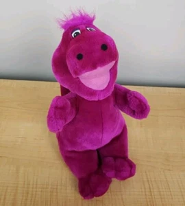 Dinosaurio de peluche púrpura Great American Fun Corp 1992 12" - Imagen 1 de 11