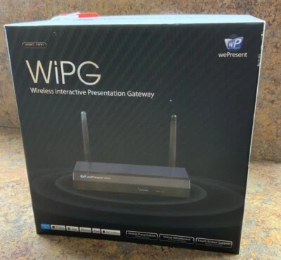 WEPRESENT WIPG-1500 VW-4PHA VGA/HDMI 1080P WIRELESS PRESENTATION SYSTEM A6-105 - Image 1 of 4