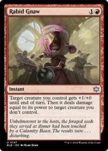 Rabid Gnaw Bloomburrow MTG Magic - Picture 1 of 1