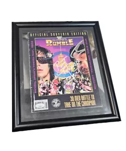 WWE BRET "Hitman" HART Signed Wrestling World Magazine JSA 1993 Royal Rumble - Picture 1 of 5