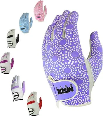 MRX Golf Gloves Soft Cabretta Leather Ladies Golfers Glove Regular Fit Left Hand - Image 1 of 4
