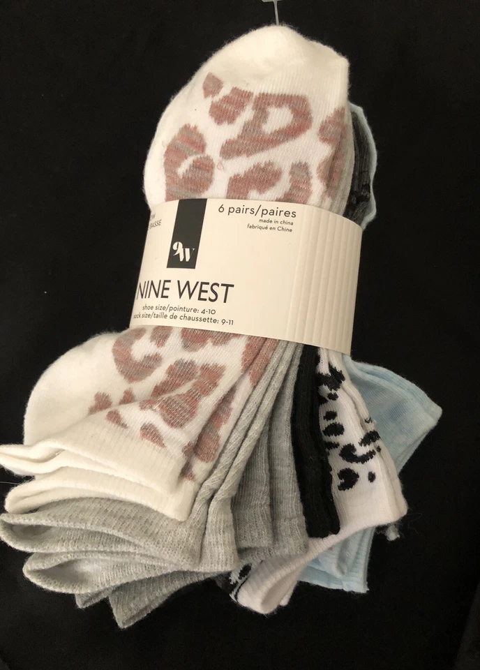 Calcetines Nine West No Show 6 pares   Foto 1 de 3