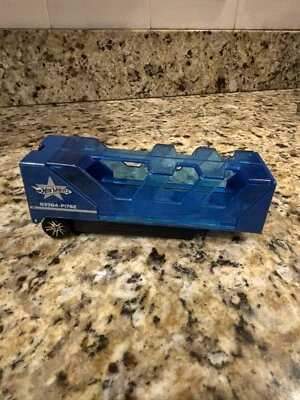 Remolque Hot Wheels 2008 para Ford GT N3974 azul Foto 1 de 4