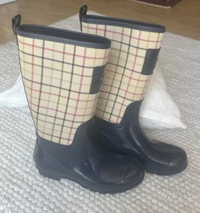 COACH PEARL RAINBOOTS SIZE 7B NINA PROUDMAN STYLE - Picture 1 of 10