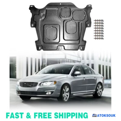 Thick Engine Splash Shield For Volvo S80 2012-2016 Front Engine Guard Hard Foto 1 de 4