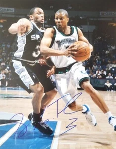 Autographed SEBASTIAN TELFAIR 16x20 Minnesota Timberwolves Photo w/COA - Picture 1 of 1