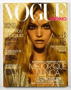 VOGUE ESPAÑA Spain BELLEZA Magazine No.31 2007 - GEMMA WARD, ELISE CROMBEZ - Picture 1 of 5